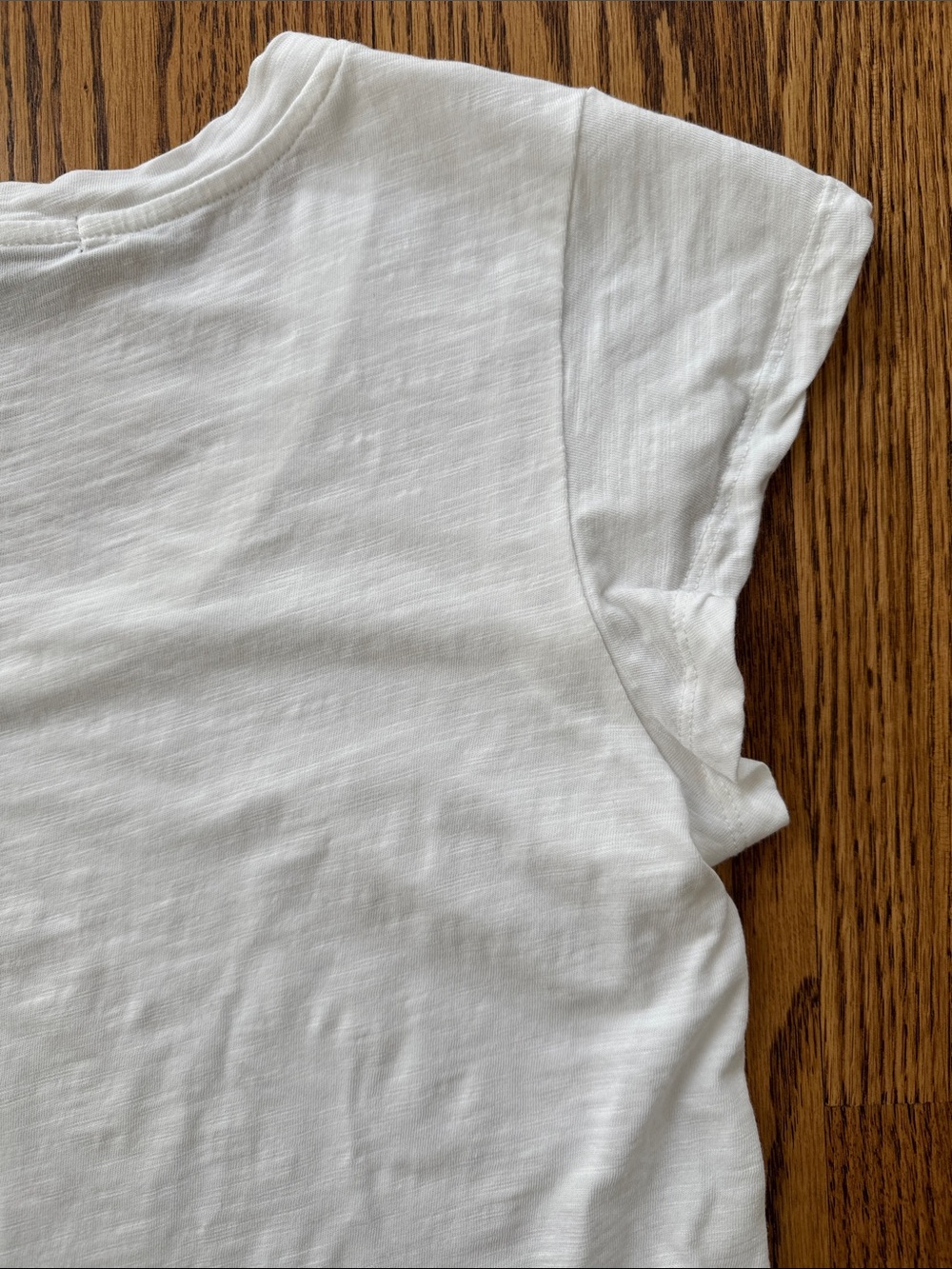 Sanctuary White Scoop Neck Short Sleeve Tee - Picture 11 of 16